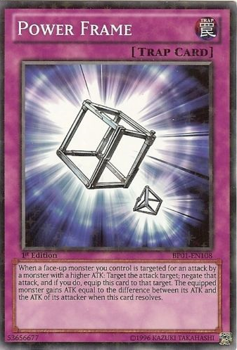 Power Frame [BP01-EN108] Starfoil Rare | Odin's Place