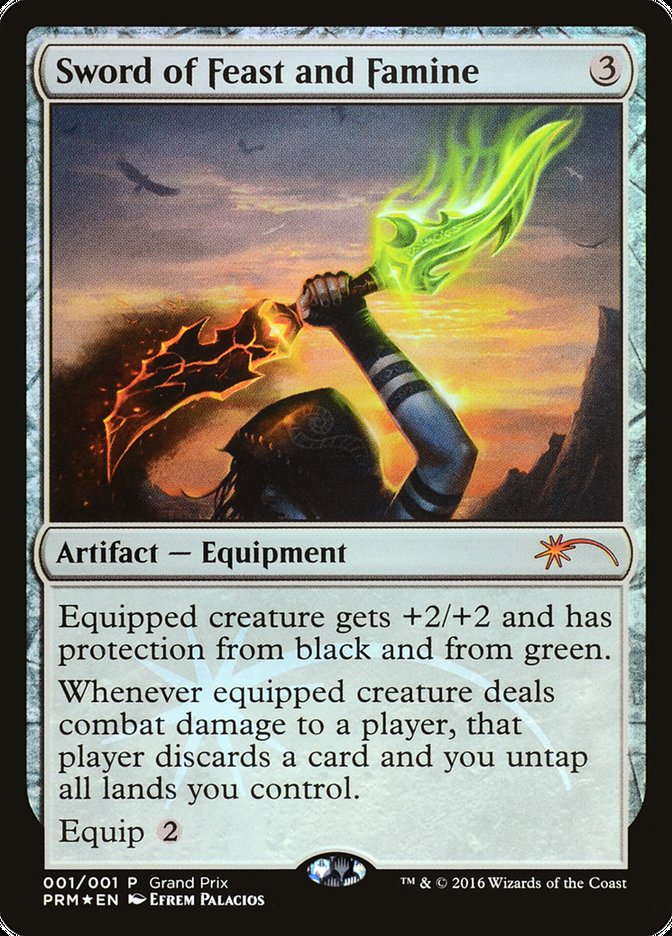 Sword of Feast and Famine [Grand Prix Promos] | Odin's Place