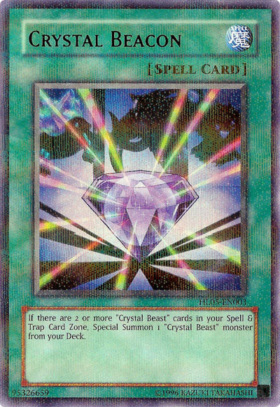 Crystal Beacon [HL05-EN003] Parallel Rare | Odin's Place