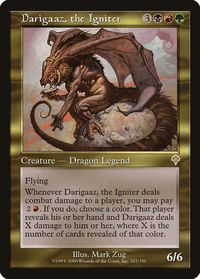 Darigaaz, the Igniter (243) [Invasion] | Odin's Place