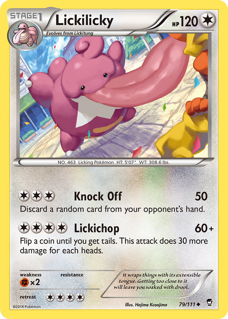 Lickilicky (79/111) [XY: Furious Fists] | Odin's Place