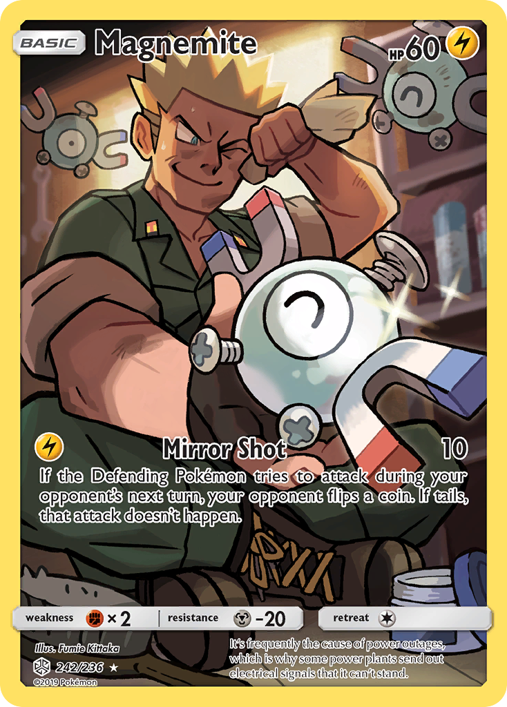 Magnemite (242/236) [Sun & Moon: Cosmic Eclipse] | Odin's Place