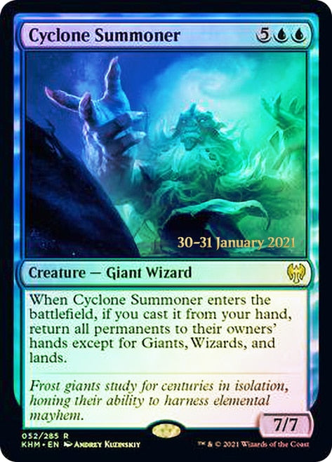 Cyclone Summoner [Kaldheim Prerelease Promos] | Odin's Place