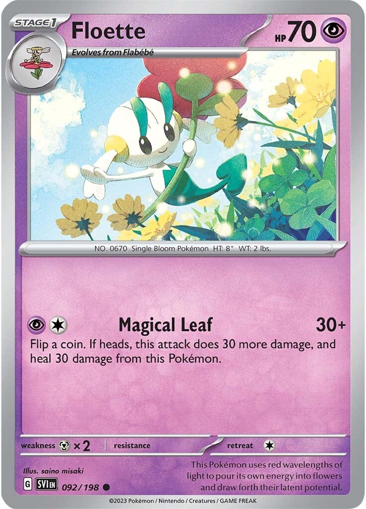 Floette (092/198) [Scarlet & Violet: Base Set] | Odin's Place