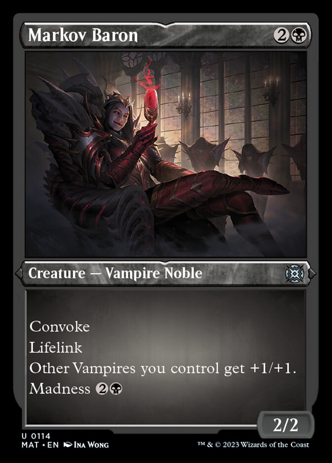 Markov Baron (Foil Etched) [March of the Machine: The Aftermath] | Odin's Place