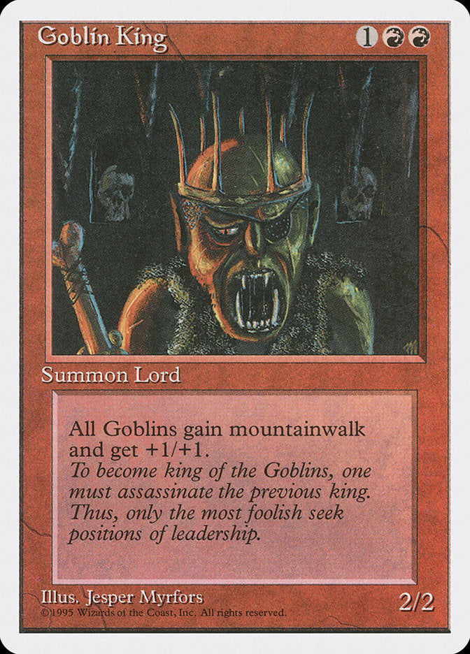 Goblin King (198) [Fourth Edition] | Odin's Place