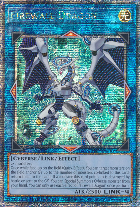 Firewall Dragon [TN23-EN008] Quarter Century Secret Rare | Odin's Place