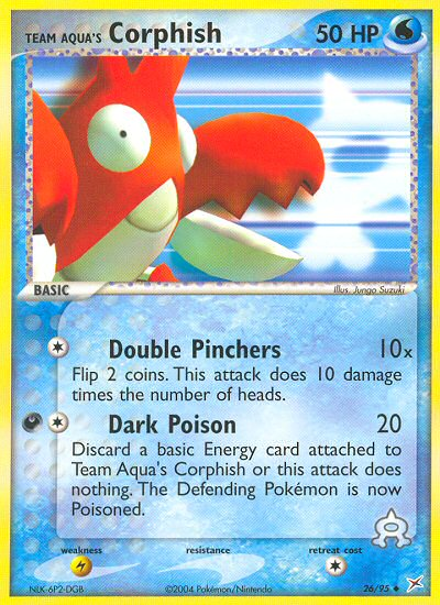 Team Aqua's Corphish (26/95) [EX: Team Magma vs Team Aqua] | Odin's Place