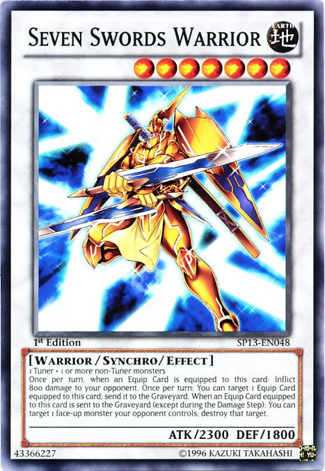 Seven Swords Warrior [SP13-EN048] Common | Odin's Place