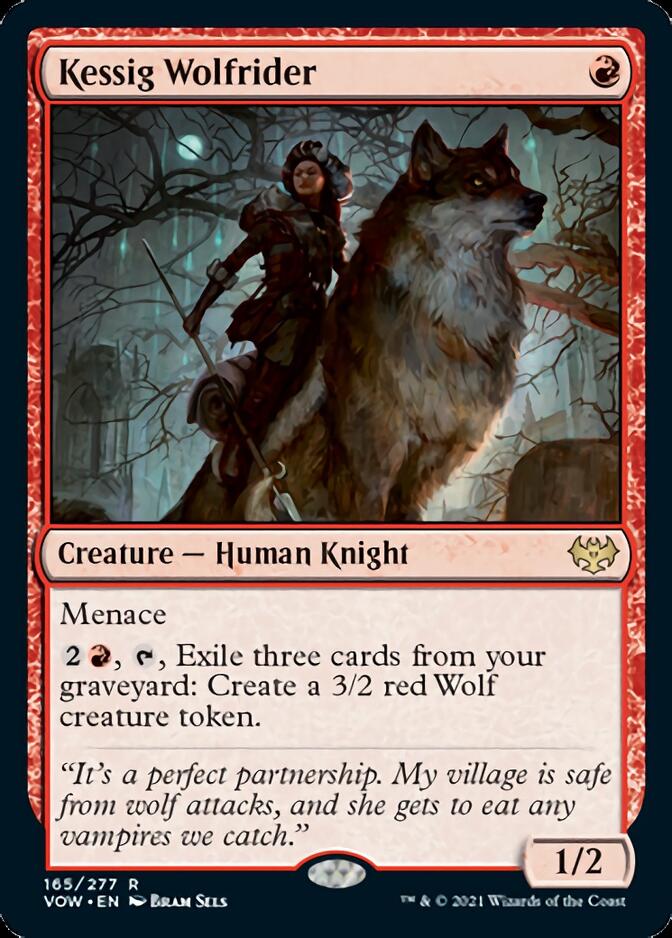 Kessig Wolfrider [Innistrad: Crimson Vow] | Odin's Place