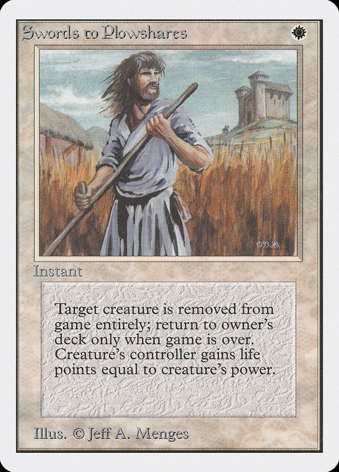 Swords to Plowshares (41) [Unlimited Edition] | Odin's Place