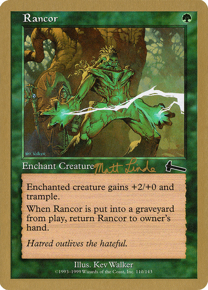 Rancor (Matt Linde) [World Championship Decks 1999] | Odin's Place