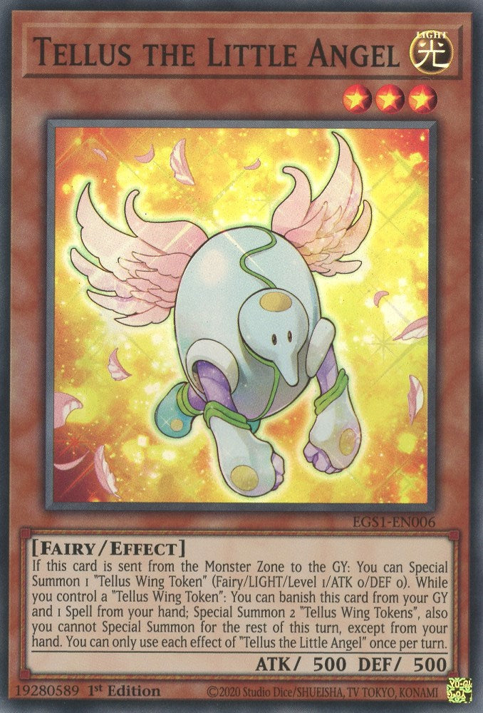 Tellus the Little Angel [EGS1-EN006] Super Rare | Odin's Place