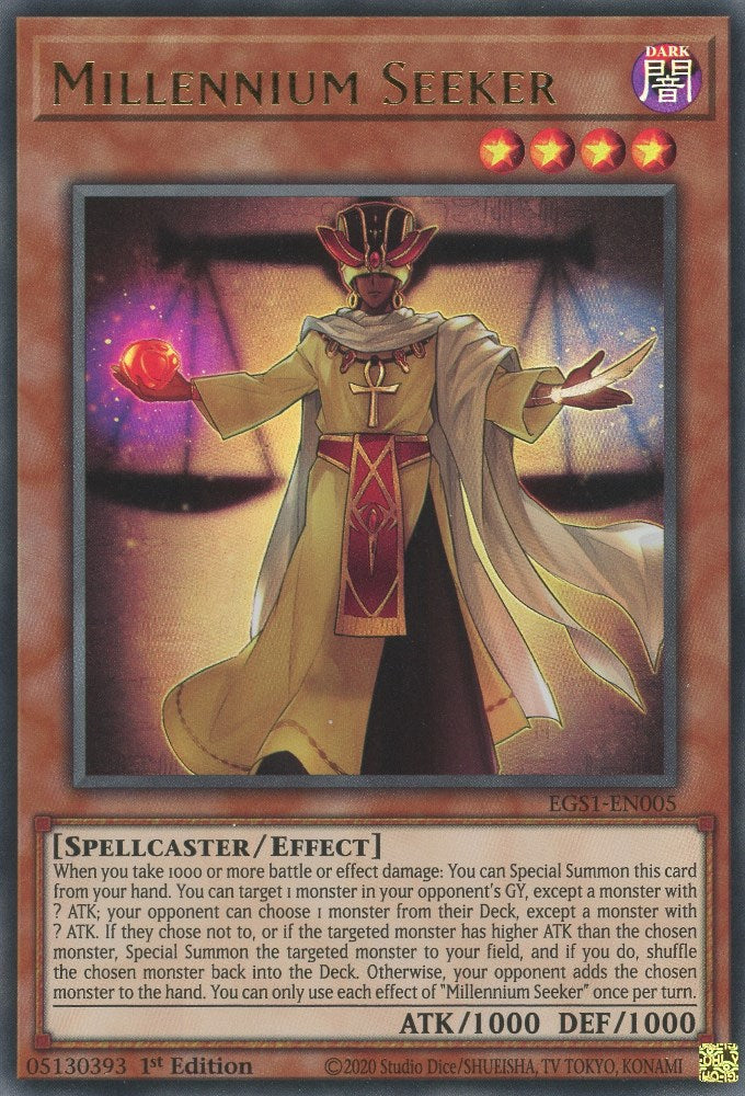 Millennium Seeker [EGS1-EN005] Ultra Rare | Odin's Place