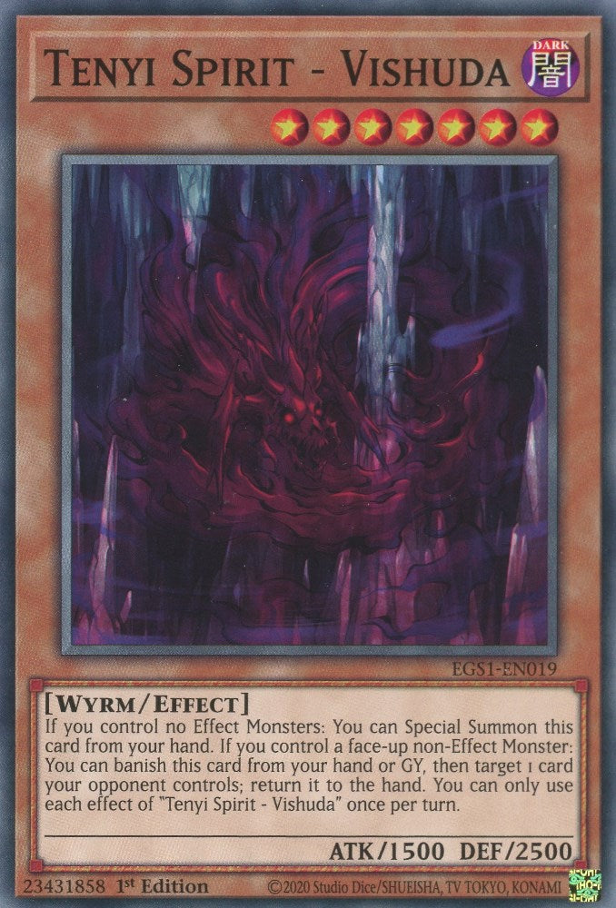 Tenyi Spirit - Vishuda [EGS1-EN019] Common | Odin's Place