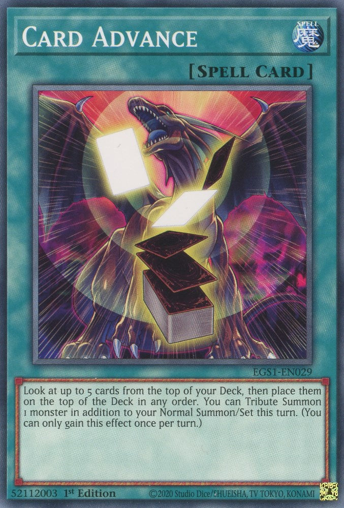 Card Advance [EGS1-EN029] Common | Odin's Place