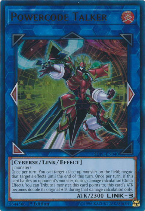 Powercode Talker [SDPL-EN040] Ultra Rare | Odin's Place