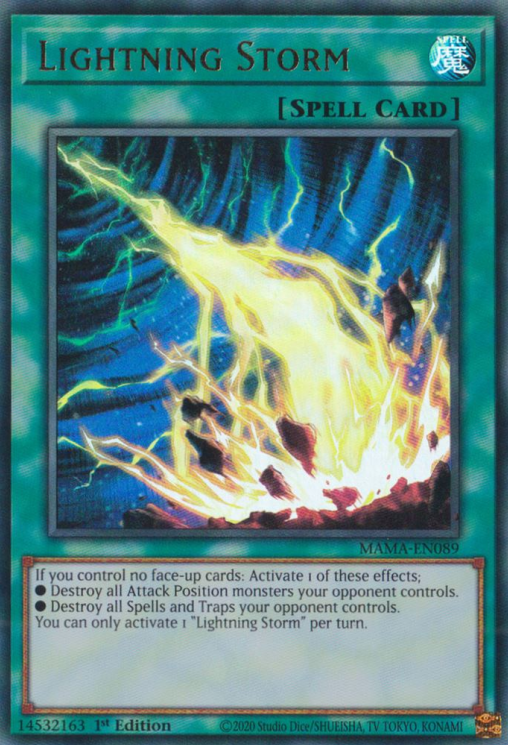 Lightning Storm [MAMA-EN089] Ultra Rare | Odin's Place