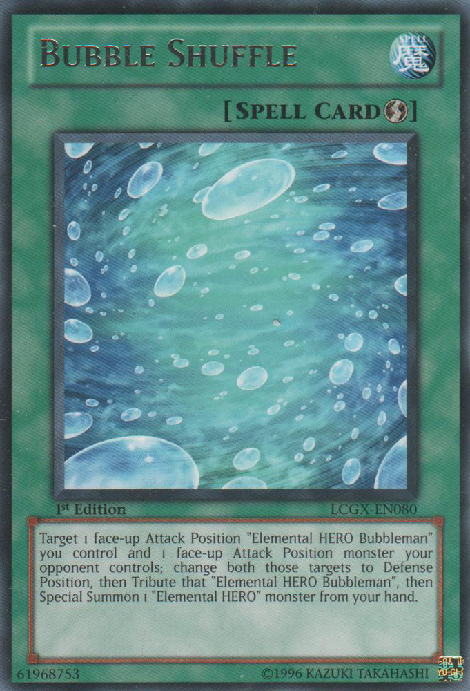 Bubble Shuffle [LCGX-EN080] Rare | Odin's Place