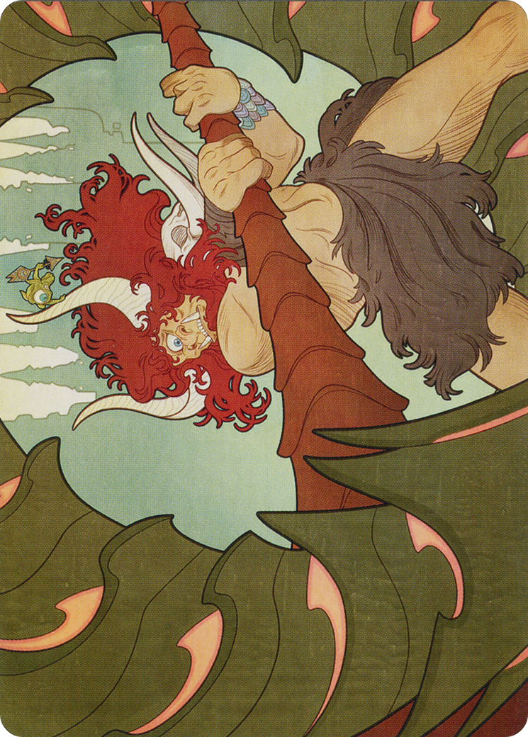 Borborygmos and Fblthp Art Card (57) [March of the Machine Art Series] | Odin's Place