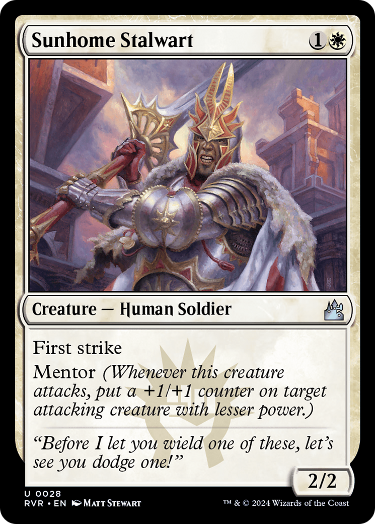 Sunhome Stalwart [Ravnica Remastered] | Odin's Place