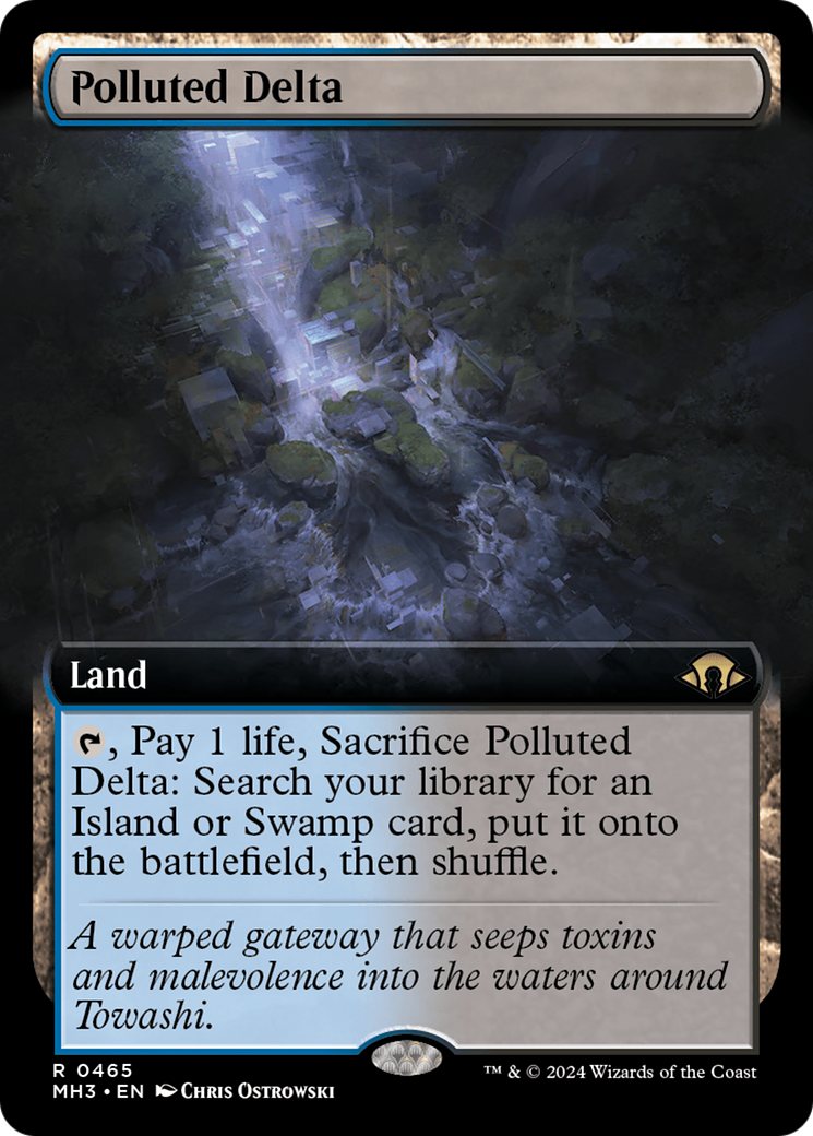 Polluted Delta (Extended Art) [Modern Horizons 3] | Odin's Place