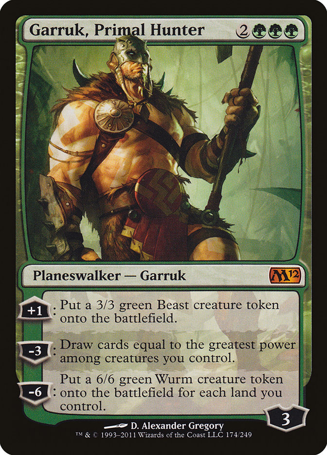 Garruk, Primal Hunter (174) [Magic 2012] | Odin's Place