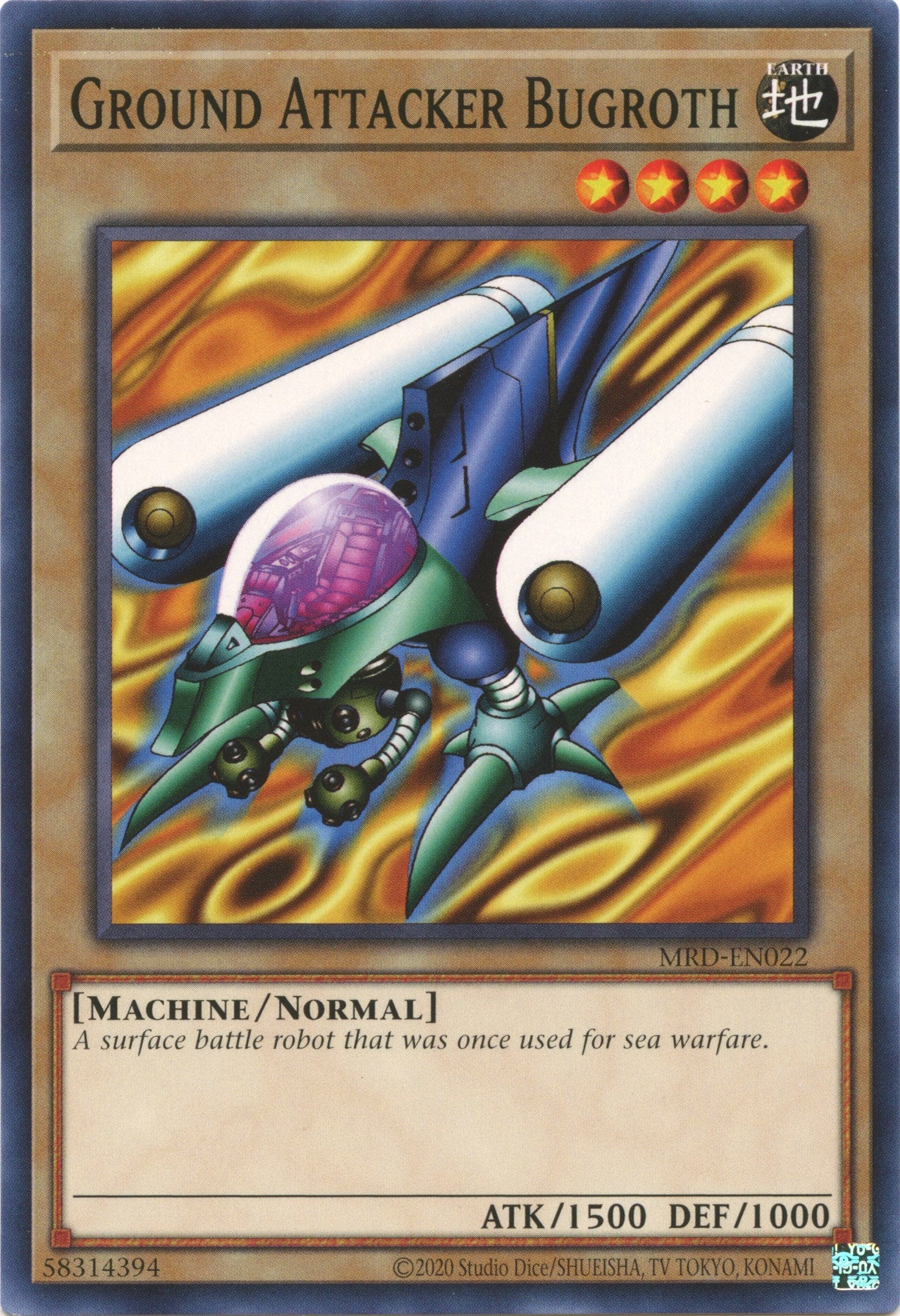 Ground Attacker Bugroth (25th Anniversary) [MRD-EN022] Common | Odin's Place