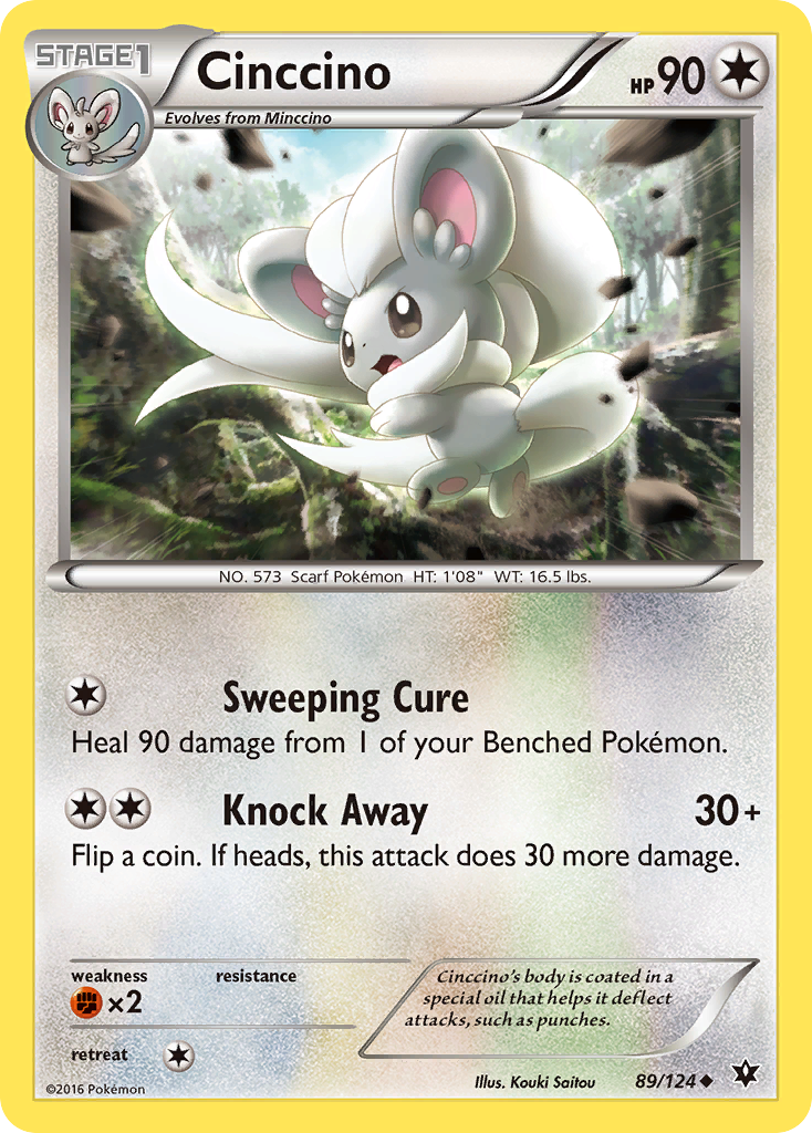 Cinccino (89/124) [XY: Fates Collide] | Odin's Place