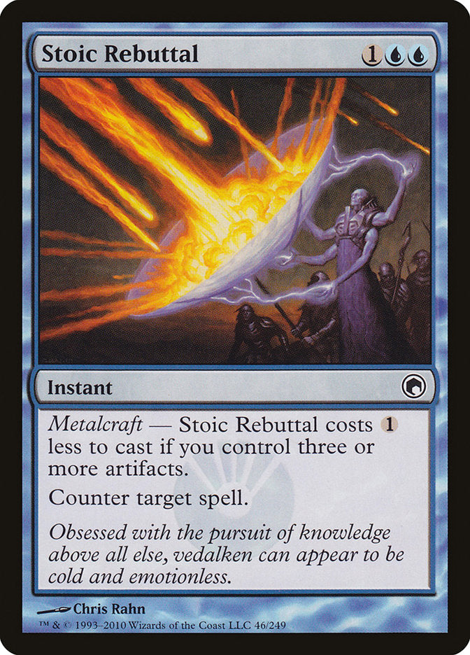 Stoic Rebuttal (46) [Scars of Mirrodin] | Odin's Place