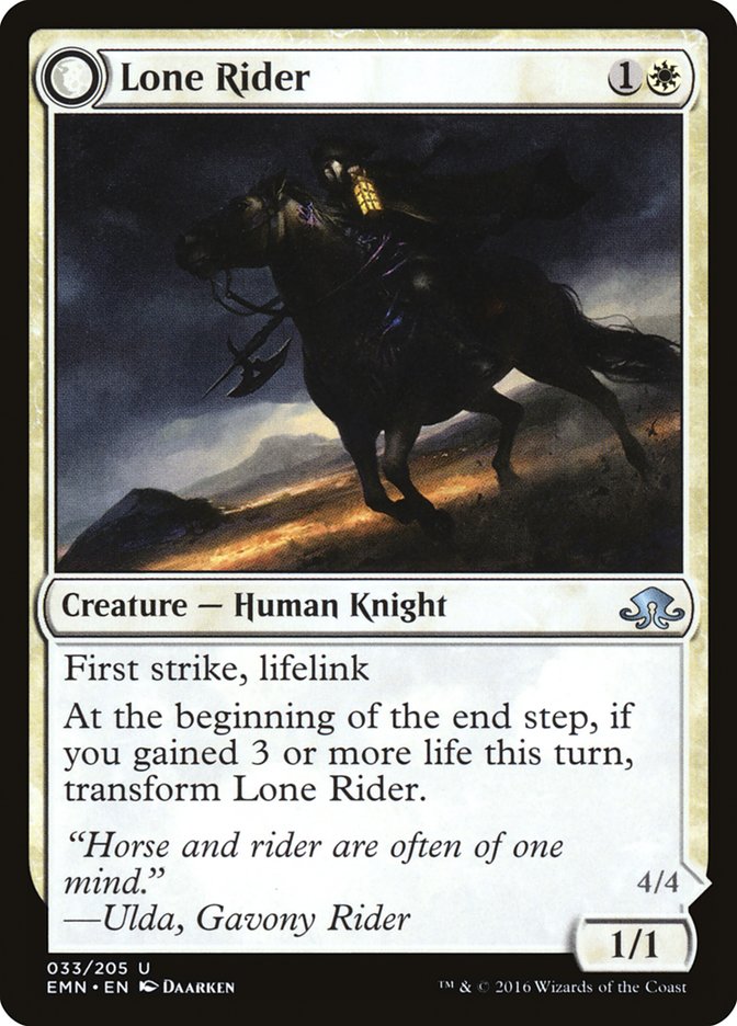Lone Rider // It That Rides as One [Eldritch Moon] | Odin's Place