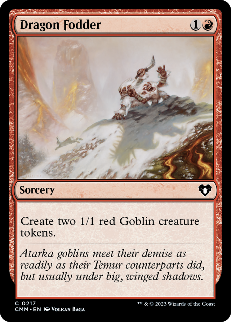 Dragon Fodder [Commander Masters] | Odin's Place