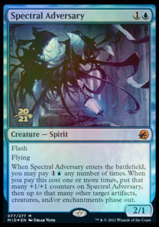 Spectral Adversary [Innistrad: Midnight Hunt Prerelease Promos] | Odin's Place