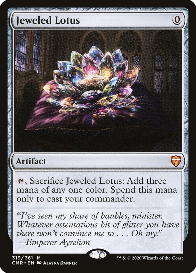 Jeweled Lotus [Commander Legends] | Odin's Place