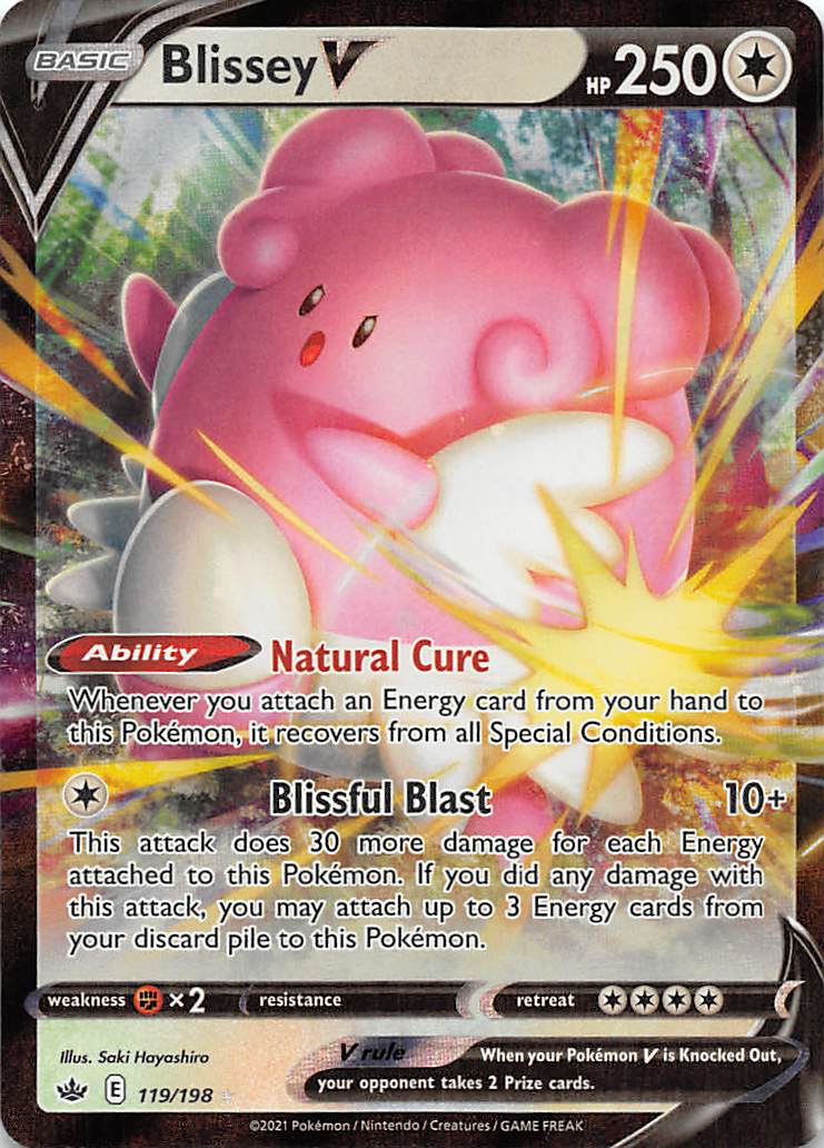 Blissey V (119/198) [Sword & Shield: Chilling Reign] | Odin's Place