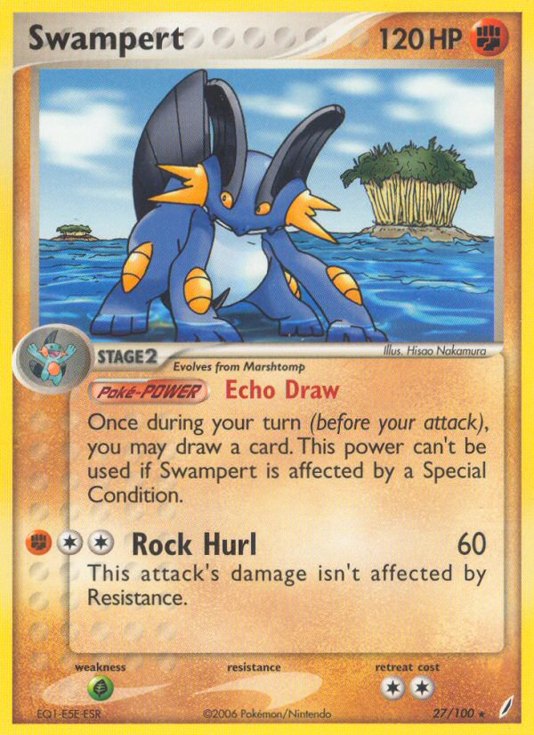 Swampert (27/100) [EX: Crystal Guardians] | Odin's Place