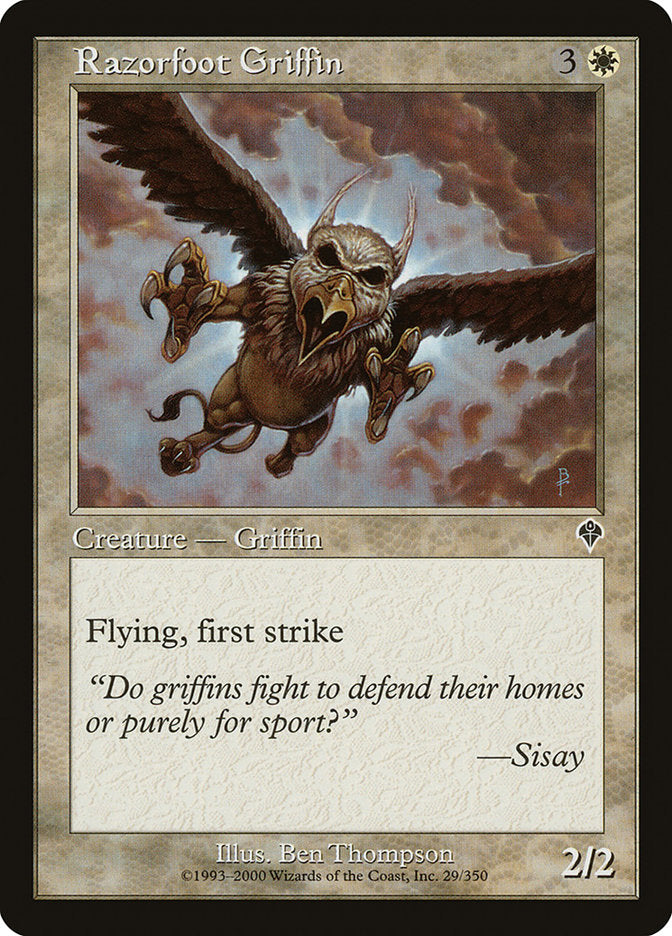 Razorfoot Griffin (29) [Invasion] | Odin's Place