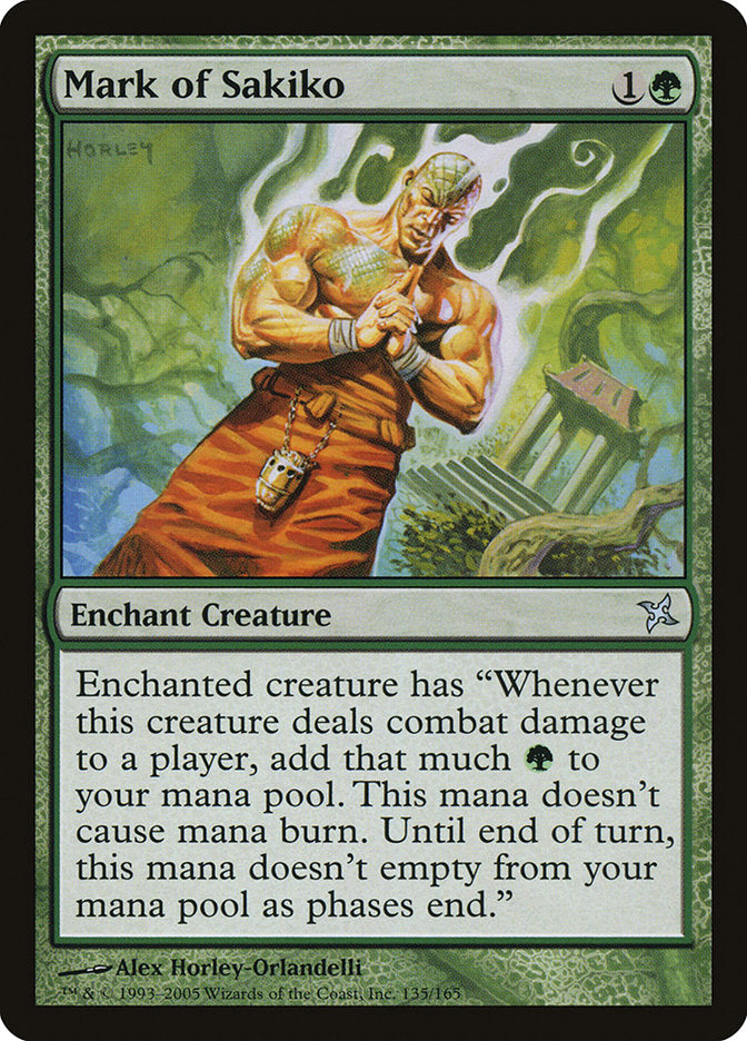 Mark of Sakiko (135) [Betrayers of Kamigawa] | Odin's Place