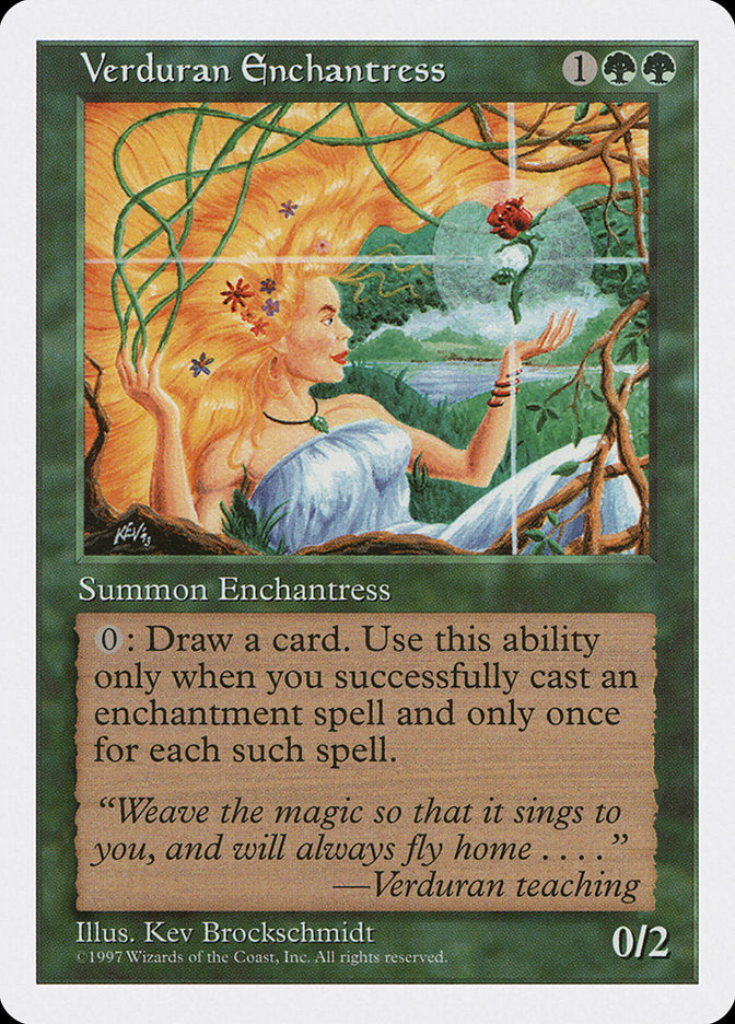 Verduran Enchantress (337) [Fifth Edition] | Odin's Place