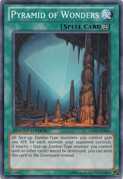Pyramid of Wonders [GLD5-EN043] Common | Odin's Place