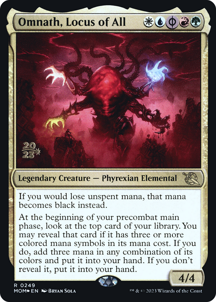 Omnath, Locus of All [March of the Machine Prerelease Promos] | Odin's Place