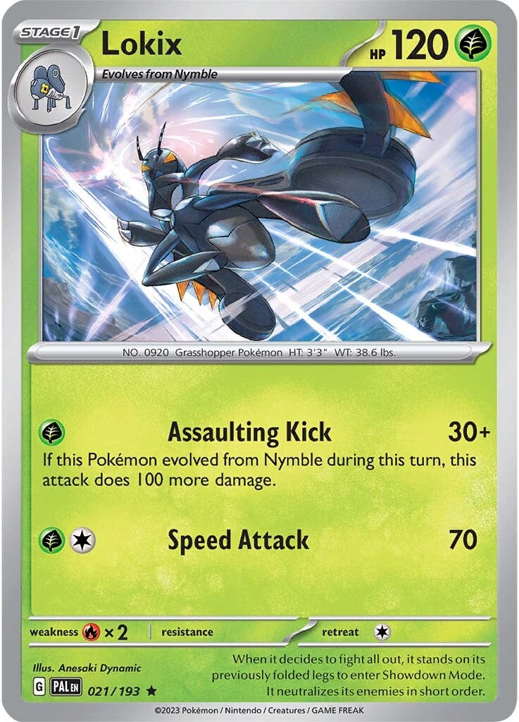 Lokix (021/193) [Scarlet & Violet: Paldea Evolved] | Odin's Place
