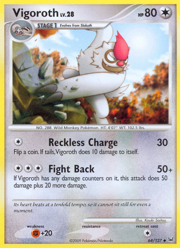 Vigoroth (64/127) [Platinum: Base Set] | Odin's Place