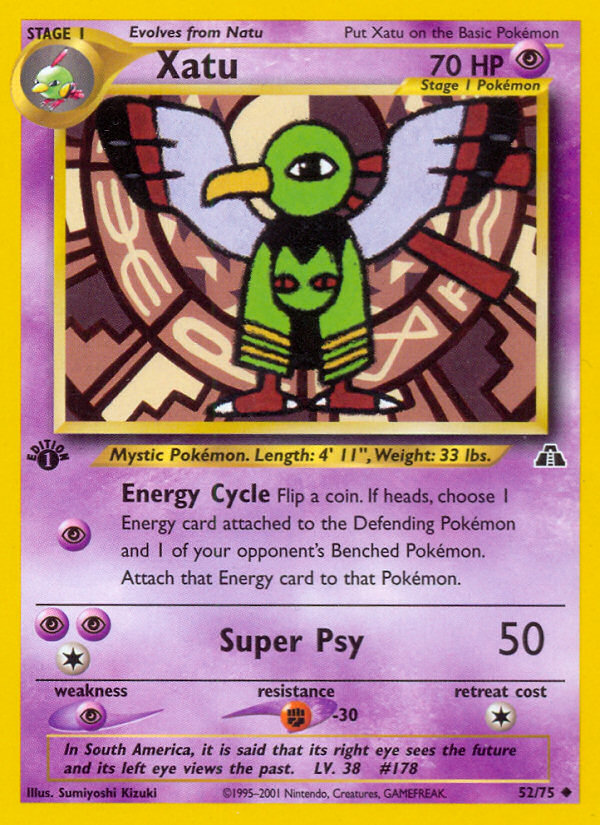Xatu (52/75) [Neo Discovery 1st Edition] | Odin's Place