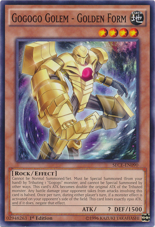 Gogogo Golem - Golden Form [SECE-EN090] Common | Odin's Place