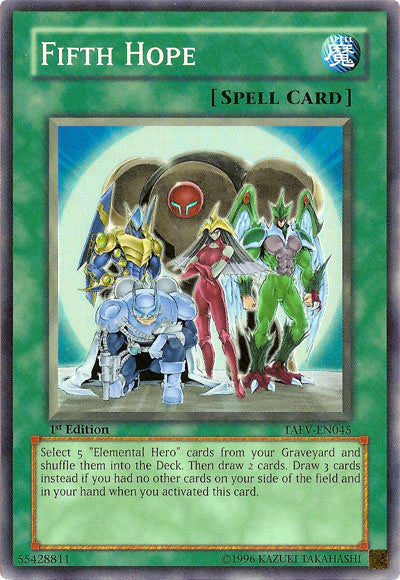 Fifth Hope [TAEV-EN045] Super Rare | Odin's Place