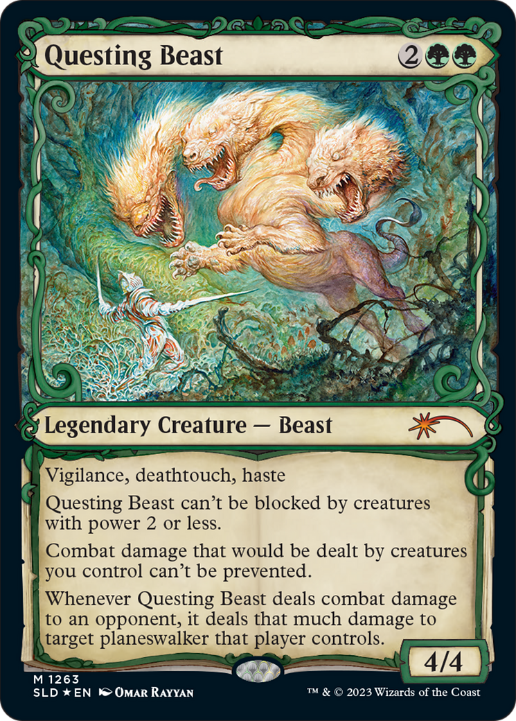 Questing Beast (Halo Foil) [Secret Lair Drop Series] | Odin's Place