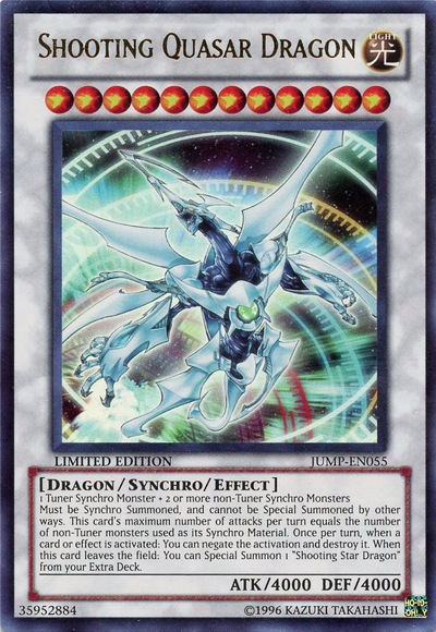 Shooting Quasar Dragon [JUMP-EN055] Ultra Rare | Odin's Place