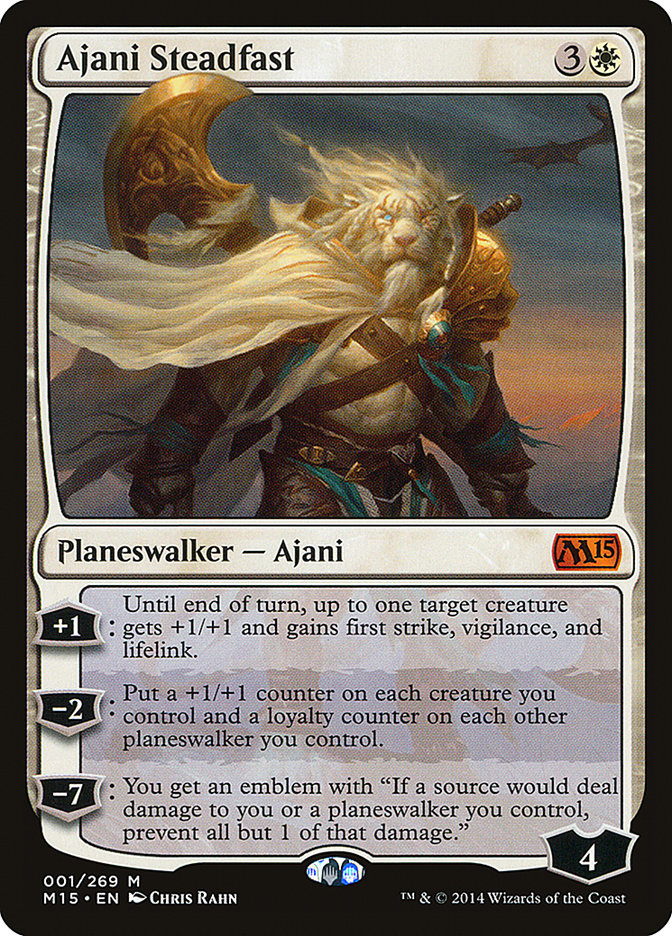 Ajani Steadfast (1) [Magic 2015] | Odin's Place