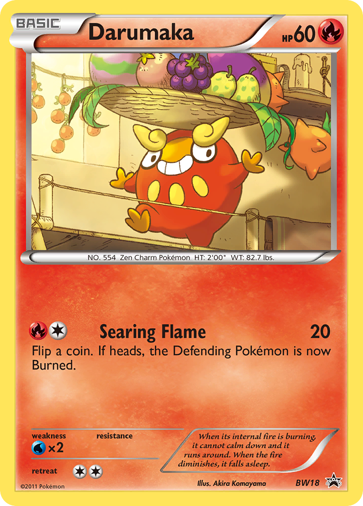 Darumaka (BW18) [Black & White: Black Star Promos] | Odin's Place